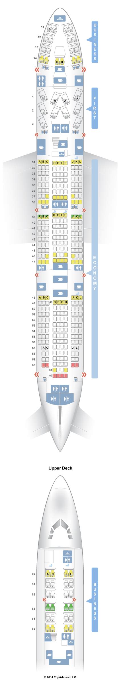 SeatGuru Seat Map Air China.